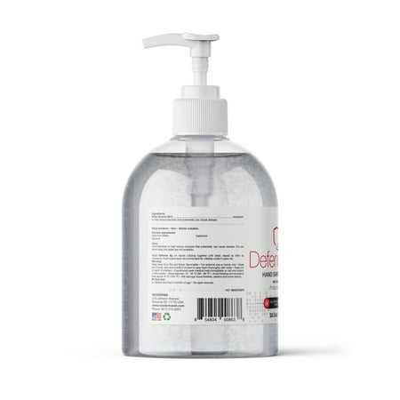 Nexderma Advanced Hand Sanitizer Gel with 80% Alcohol, Kills Germs and Bacteria -16.50oz, 6Pack