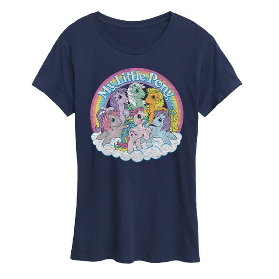 My Little Pony - Retro Group - Women's Short Sleeve Graphic T-Shirt