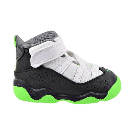 Jordan 6 Rings (TD) Toddler's Shoes White-Green 323420-130
