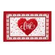 thumbnail image 2 of Felpudo de San Valentín, felpudo de bienvenida para exteriores, para puerta de entrada, con gnomos de San Valentín, regalos de corazones de amor, felpudo antideslizante, alfombra de entrada interior,, 2 of 8
