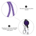 thumbnail image 2 of Shisuyan Retractable Badge Holder Net Yarn 1Pcs 86x3.5in, 2 of 8