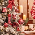thumbnail image 2 of Set de adornos para árbol de Navidad Valery Madelyn, 155 quilates, rojo y blanco, 2 of 6