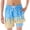 EliteGoogv#Sky Blue, variant on Kids Swim Trunks Ice Cream Drip Print Double Layer Design With Built In Liner Quick Dry Beach Vacation Swimming Shorts,Sky Blue,150