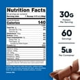 thumbnail image 5 of Nutricost Whey Protein Isolate Powder (Milk Chocolate) 5LBS, 5 of 5