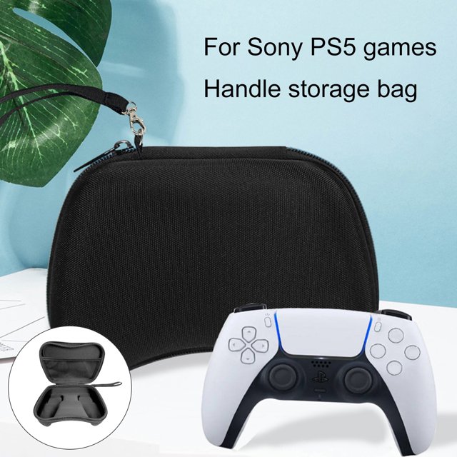 Gwong Electrónica Pollo a prueba de polvo EVA Hard Shell Gamepad Bolsa de almacenamiento Organizador de estuche protector para PS5