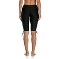 thumbnail image 6 of Women's Swim Shorts Lace-Up Athletic Swimsuit Bottom Swim Trunks, 6 of 6