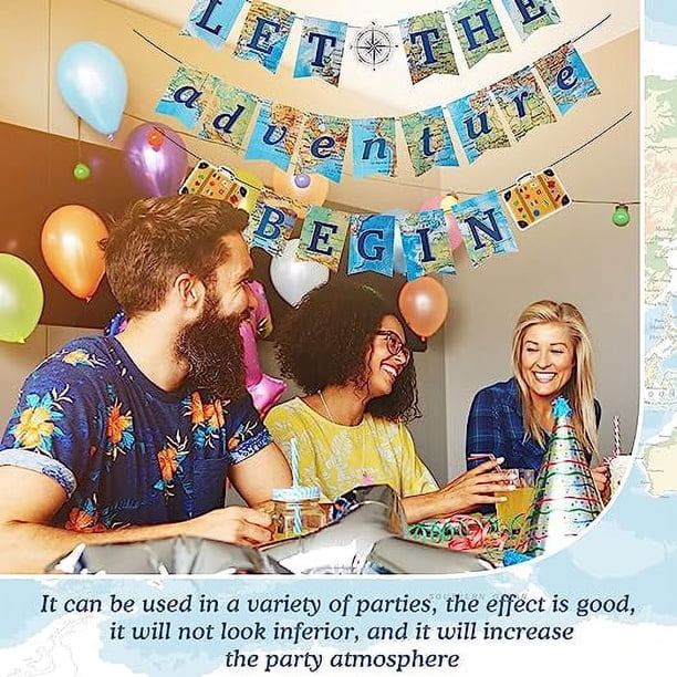 Decoración Cumpleaños Temática Viajes