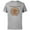Athletic Heather, variant on Lucasfilm Indiana Jones Golden Skull Logo - Short Sleeve Cotton T-Shirt for Adults - Customized-Black