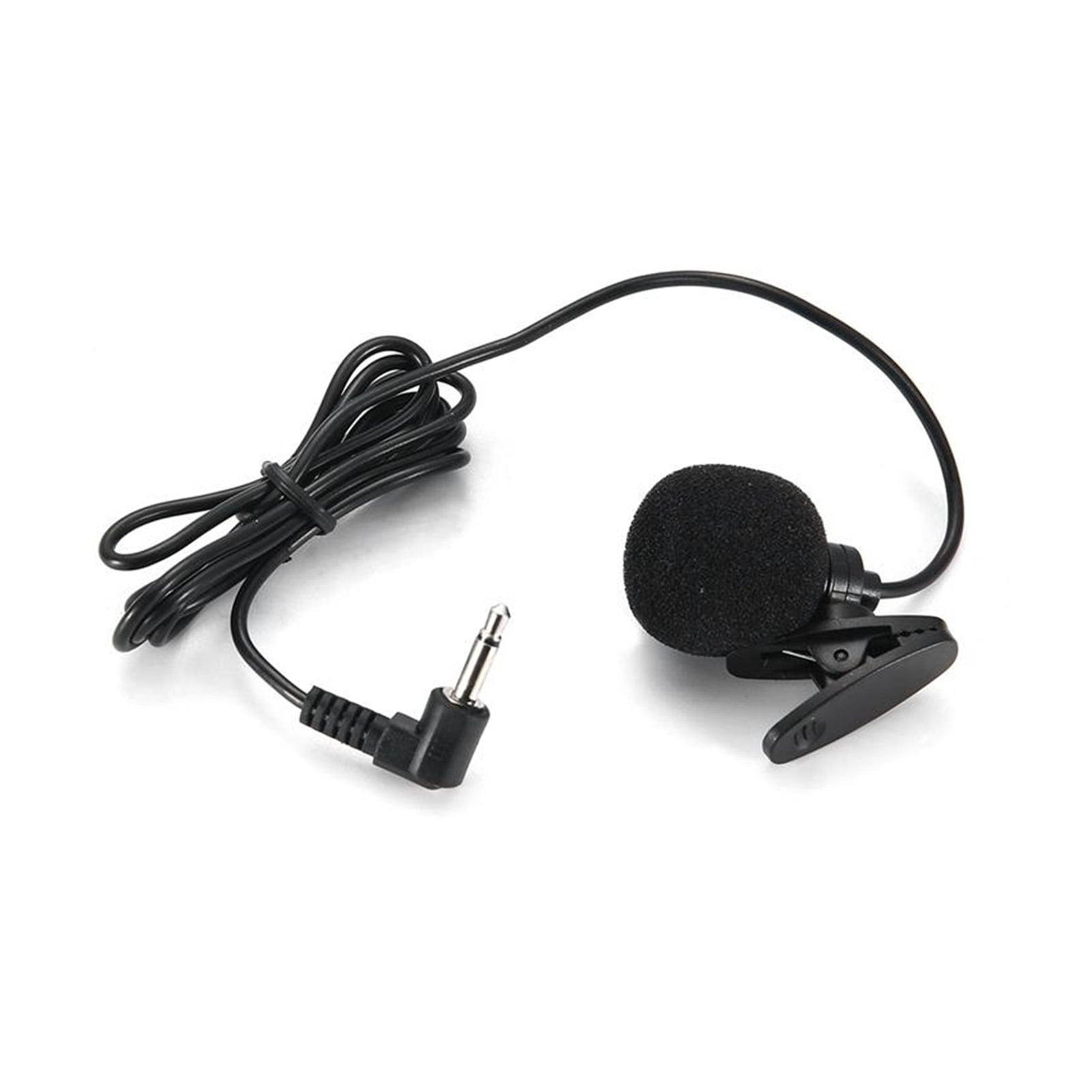 Wireless Microphone Collar Clip-on Portable Neck Mic with Fm Transmitter Receiver Lapel Clip Mic Microphone for Teacher Meeting