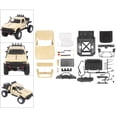 thumbnail image 4 of de de crocería plástico 1/16 sin C14 / C24, accesorio de modificación de piezas de modelo de camión RC DI 2 Yotijar Carcasa de carrocería de coche RC, 4 of 10