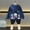 Dark Blue, variant on Viluyesy Kids Girls Jackets 7-8T, Fashion Prints Zip-Up Long Sleeve Casual Windbreaker Coat Purple(1-11T)