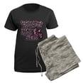thumbnail image 5 of CafePress - Got My Own Biker Women's Dark Pajamas - Women's Short Sleeve Print T-Shirt and Pants Dark Cotton Pajama Set, 5 of 7