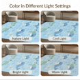 thumbnail image 7 of ODIKA 2'x3' Washable Accent Rug Animals Whale Turtle Cute Cartoon Bubble Ocean Nautical Border for Bedroom, Nursery, RV, Pet Friendly, Bedside Mat, 7 of 7