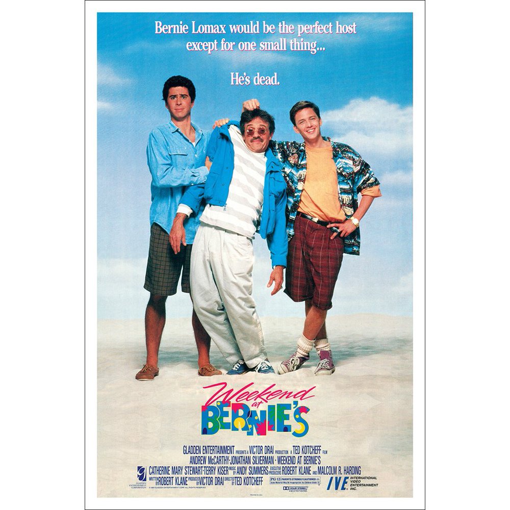 Weekend At Bernies Movie Laminated Poster Poster Print (24 x 36