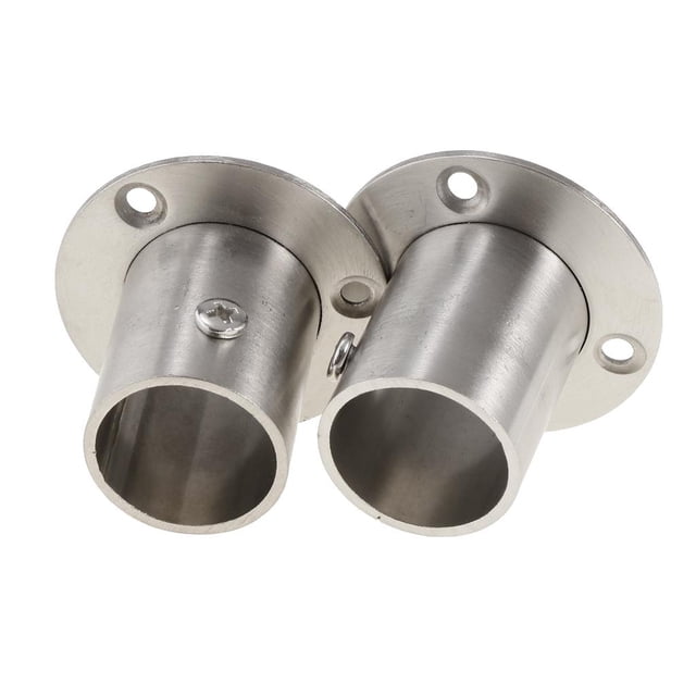 Soporte de Riel de Ropa Gloria Soporte de Tubo para Guardarropa 52 x 39 mm