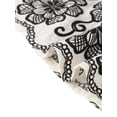thumbnail image 6 of DARING DIVA Women's Ruffle Hem A Line Flared Long Skirts X-Small White, 6 of 6