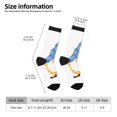 thumbnail image 2 of Logiee Autumn Funny Gnomes Print Adult Socks for Men & Women,Calf Socks, Ankle Socks,Boots Socks,Breathable Casual Sock,Unisex Crew Socks, 2 of 6