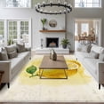 thumbnail image 3 of 5'x7' Area Rugs for Living Room Bedroom, Lemon Washable Rug Carpet Runner Indoor Outdoor, Yellow Summer Botanical Watercolor Modern Art Non Slip Floor Mats Area Rug for Kitchen, Nursery, 3 of 8