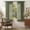 Sage, variant on TOPICK Farmhouse Semi Sheer Curtains Light Filtering 84 inch Curatins Back Tab Linen Blend Drapes for Living Room Bedroom Dining Room 2 Panels Crude