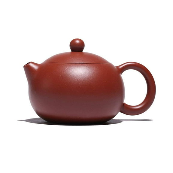 Teapot 5.4Oz Chinese Yixing Zisha Clay Handmade Xishi Tea Pot Dahongpao Mud Kungfu Kettle Ball Hole Filter