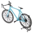thumbnail image 3 of Bicicleta de cross de juguete a escala 1/14, modelo fundido a presión, juguete decorativo, regalo Azul, 3 of 8