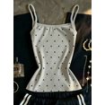 thumbnail image 2 of SUSHA Women's Polka Dot Print Camisole Summer Casual Tank Top Multiple Colors Can Be Selected, 2 of 3