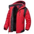 thumbnail image 1 of Chaqueta de invierno Rapoo Waterproof Windbreaker para hombre roja 2XL, 1 of 6