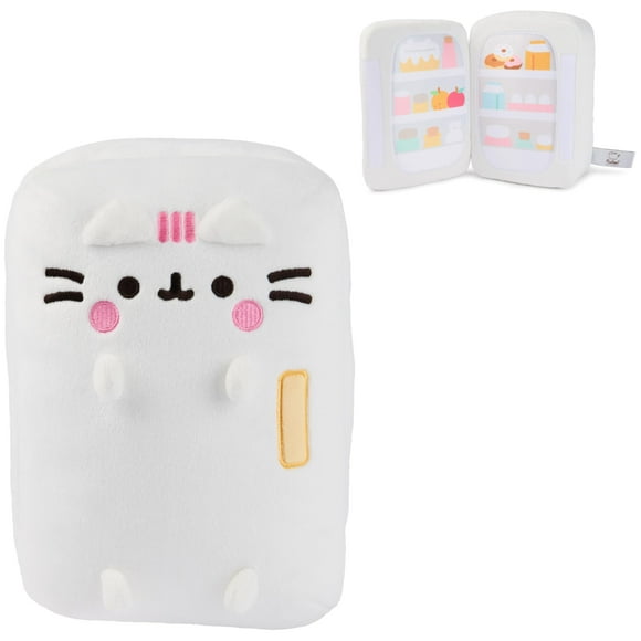 GUND Pusheenâs Kitchen: Refrigerator Plush, Toy Fridge Stuffed Animal for Ages 8 and Up, White, 9.5â