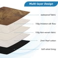 thumbnail image 3 of FORMRS 15"-15.6" Laptop Sleeve Protective Case Soft Carrying Quilted Computer Bag Cover, Wood Grain, 3 of 7