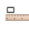 thumbnail image 4 of 19x15mm Rectangle Buckles Zinc Alloy Black 8Pack, 4 of 5