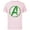 Soft Pink, variant on Marvel Avengers A Logo Symbol Icon Christmas Holiday Wreath - Short Sleeve Cotton T-Shirt for Adults - Customized-Athletic Heather
