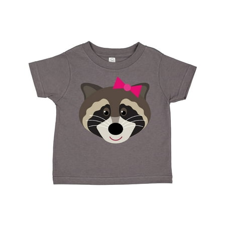 

Inktastic Raccoon Girl Animal Gift Toddler Toddler Girl T-Shirt