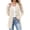 Beige, variant on Edvintorg Long Cardigans for Women Solid Color Long Sleeve Button Down Knit Cardigan Fall Open Front Cardigans Sweater Women Clothing S-2XL Army Green