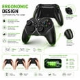 thumbnail image 5 of 2.4 GHz Wireless Controller Compatible for Xbox Controllers with Battery Hall Effect Ergonomic Design Black for Xbox One,Xbox Series X|S,PC Windows,IOS,Android, 5 of 7