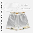 thumbnail image 5 of Cartoon Dogs Daisies Leaves Swim Trunks Board Shorts Beach Pants Bathing Bottoms XS, 5 of 8