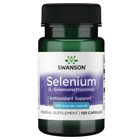 Swanson Selenium 200 Mcg 120 Capsules