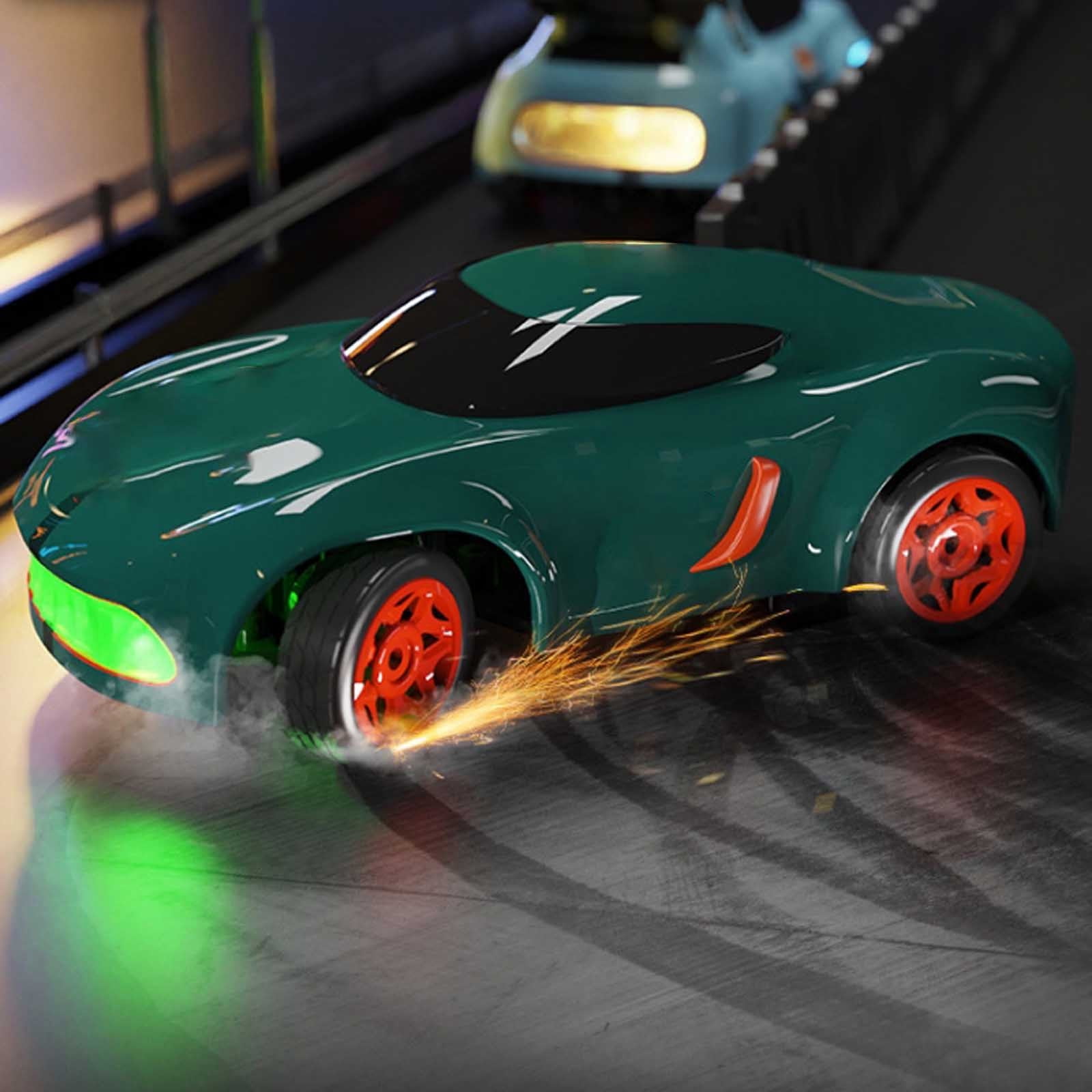 RC Drift Car,Two Speed Nitro Gas Power Truck for Adult Professional Fast Drift Remote Control Car,1/14 Scale RC Car RTR Remote Control Race Cars Drifting Toy for Boys Kids 30KM/H with LED Lights