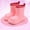Pink, variant on Lujianch Girls Boots For School And Outdoor Activities Comfortable Durable Casual Shoes For Kids Age 3 12 Year Old Girls Rain Boots With Designs