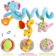 thumbnail image 3 of Adorno para cuna de bebé, colgantes, diseño de forma bonita, juguetes de peluche en espiral, cochecito y juguete de actividad de viaje Xemadio WMZL-1347-3, 3 of 7