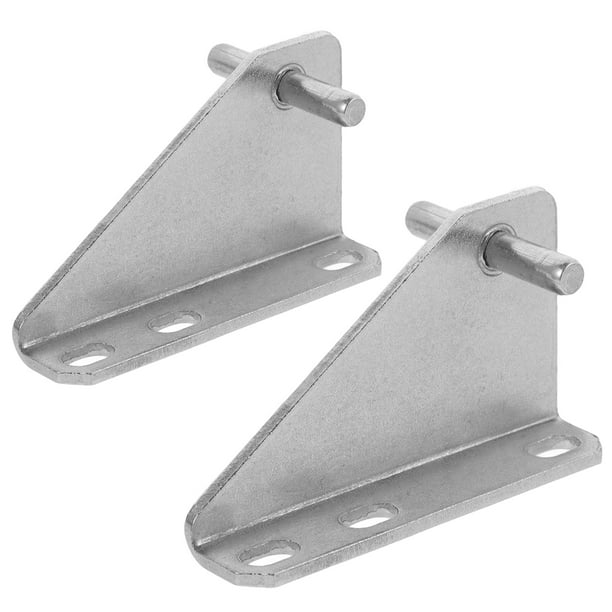 2 bisagras para puerta de refrigerador, repuesto de bisagra resistente para puertas de refrigerador.