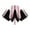 Pink, variant on Three Folding Reverse Umbrella Anti-uv Umbrella Windproof for Sun Proof