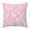 Pink, variant on Throw Pillow Covers, Watercolor Floral Decorative Throw Pillow Covers 18x18 Inch, Spring Botanical Flowers Rustic Blue Square Linen Pillow Cases for Couch/Living Room/Sofa