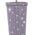 thumbnail image 2 of Aislada Con Diamantes Imitación A Prueba Fugas 500 Ml para Al Aire Libre () Púrpura, 2 of 4