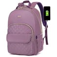 thumbnail image 1 of Mochila Breold para mujer, trabajo y viajes de 17,3 pulgadas con puerto USB, 1 of 7