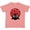 Mauve, variant on Round Lady Bug Boys or Girls Toddler T-Shirt