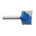 thumbnail image 2 of Almencla 8mm Router CNC Engraving Woodworking V Groove Bottom Cleaning Bit () 8x32mm, 2 of 7
