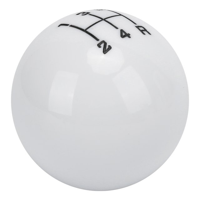 Bouton Circulaire, Levier de Vitesse 5 Vitesses Diamètre 54mm Résistant à l'Usure pour Automobiles Noir, Blanc, Rouge, Bleu