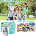 thumbnail image 4 of Blukids Cute Instant Print Camera for Kids, 24MP Camera,Christmas Birthday Gift for 3-12 Year Old Girls Boys,Children Rechargeable Digital Camera Print Black and White Photo for Toddler Toys, 4 of 9