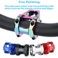 thumbnail image 1 of Baohd Bike Short Stem Professional Spare Part Outdoor Cycling Fitting Bicycles Aluminum Alloy Hollow Stems Frame Connection Accessory Colorful, 1 of 7
