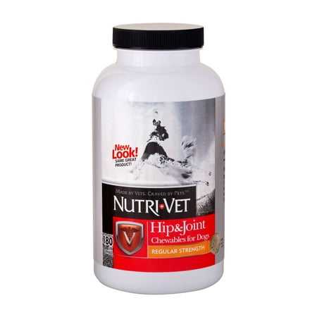 Nutri-Vet Veterinarian Strength Hip & Joint Maximum Chewable Tablets For Dogs, 90